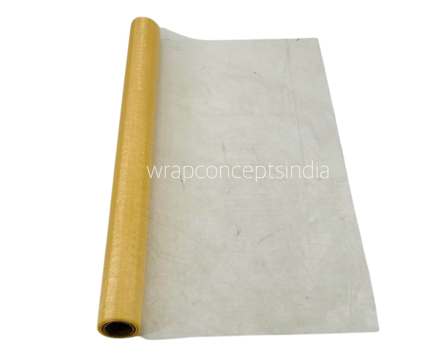 Organza Plain Roll - Gold