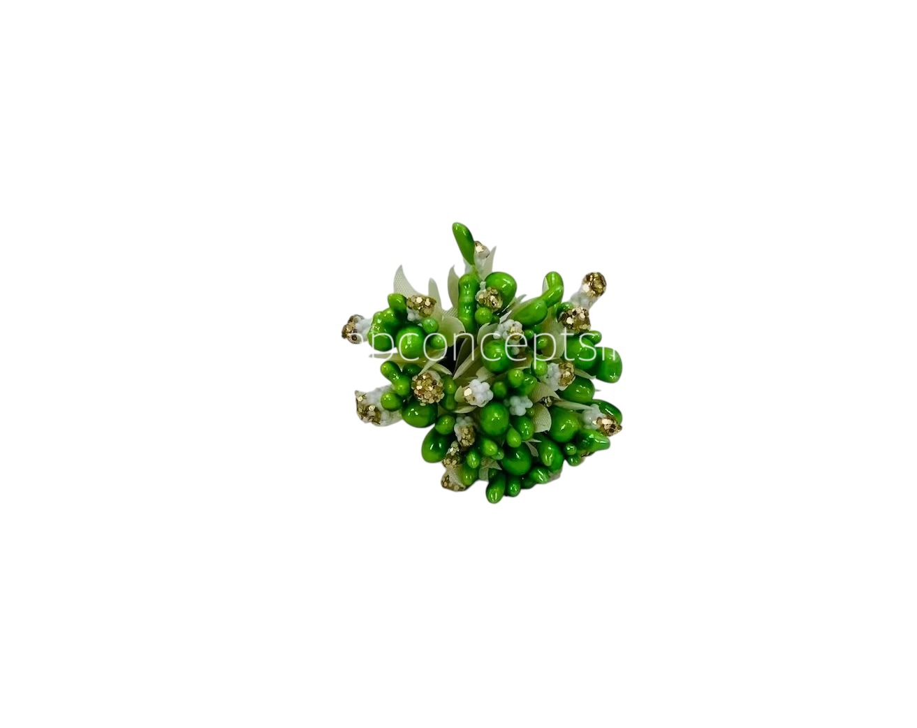 Lime & Glitter Gold Pollens