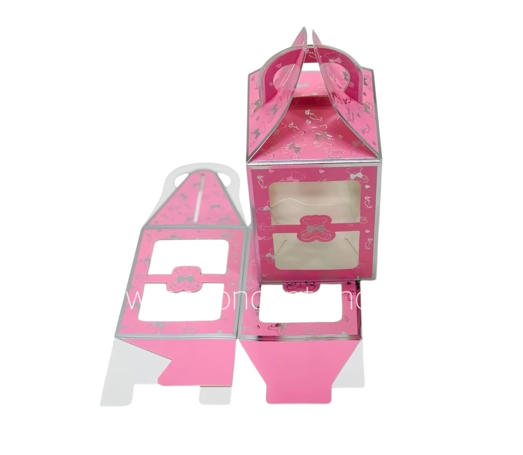 Teddy Bear Foldable Paper Gift Box