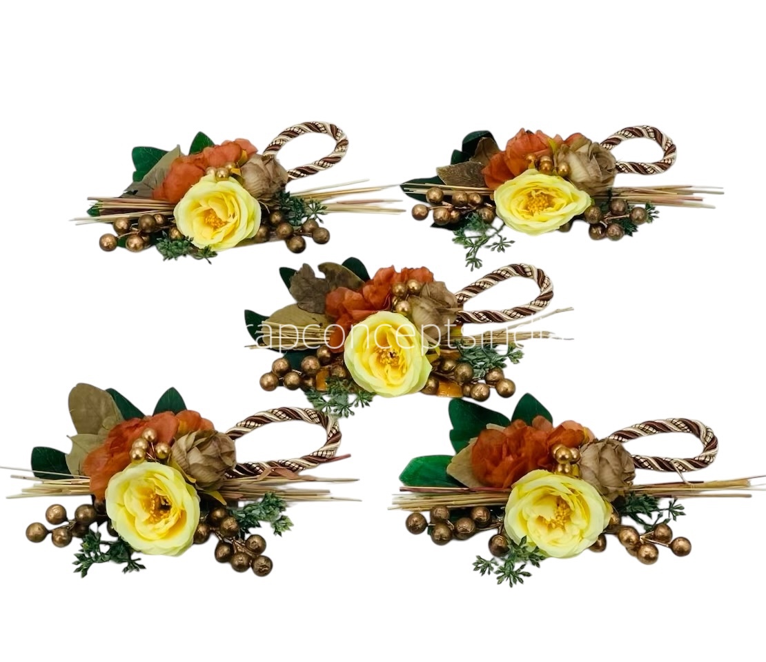 Rust & Yellow Flower Ready Bunch