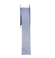 Polka Dot - Lilac with White