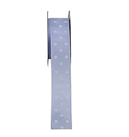 Polka Dot - Lilac with White