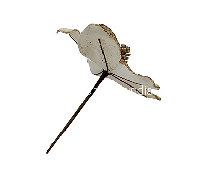 Velvet Flower with Gitter Pine Center