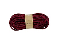 Burgundy Twisted Chord - 9MM
