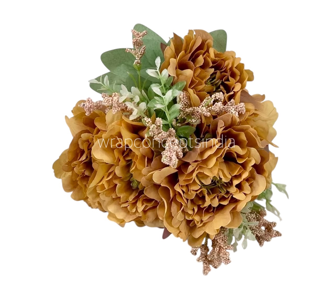 Tall Open Peony Bunch - Multicolour