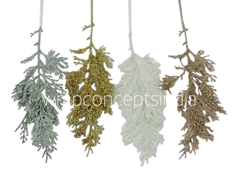 Glitter Frosted Fern Stick