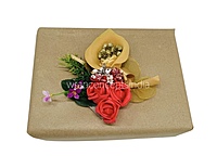 Red Foam Roses Ready Bunch