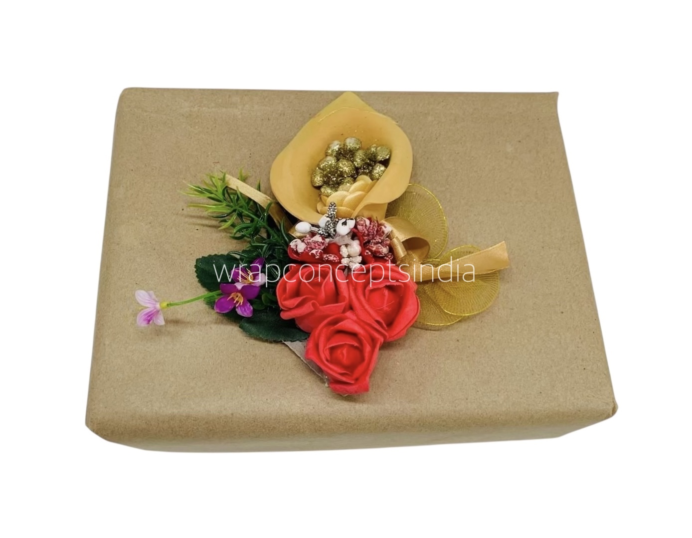 Red Foam Roses Ready Bunch