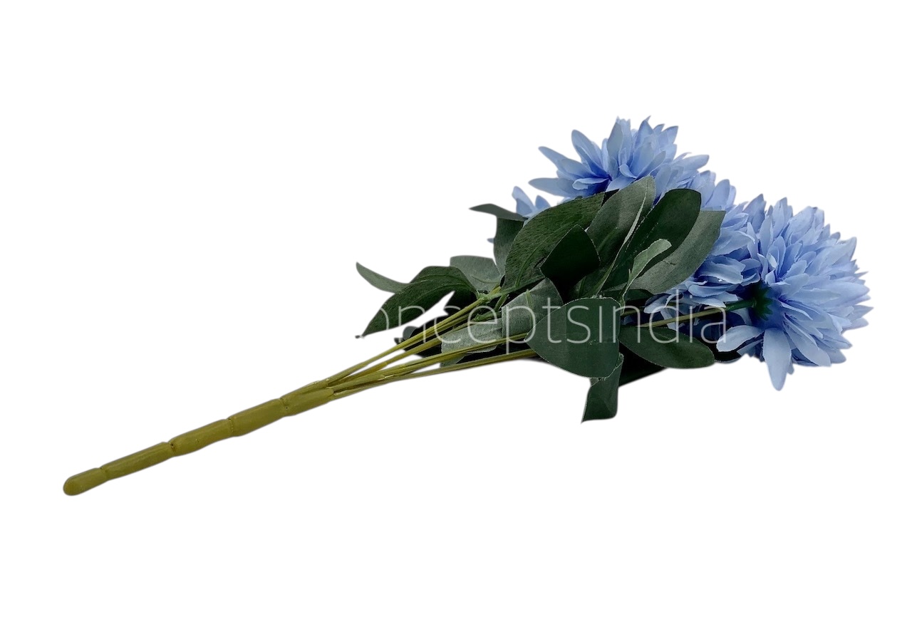 Cornflower Blue Carnation Bunch