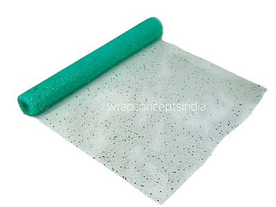 Seafoam Glitter Soft Net