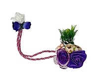 Purple Foam Flowers  Ready Bunch