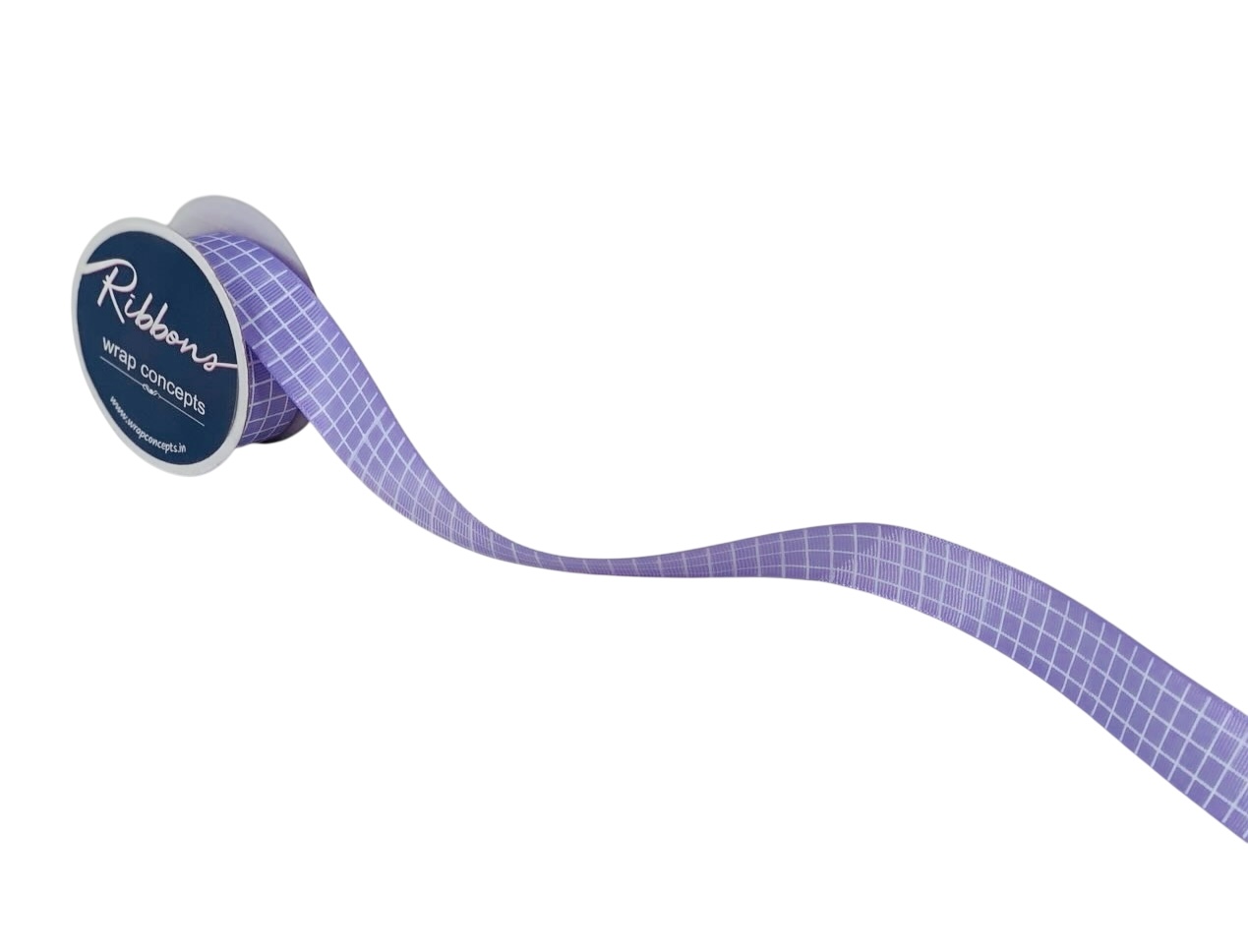 Check Grosgrain Ribbon