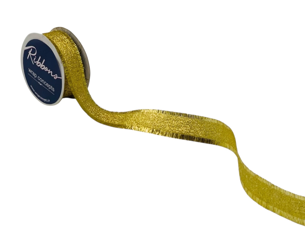 Grosgrain With Tinsel Edges