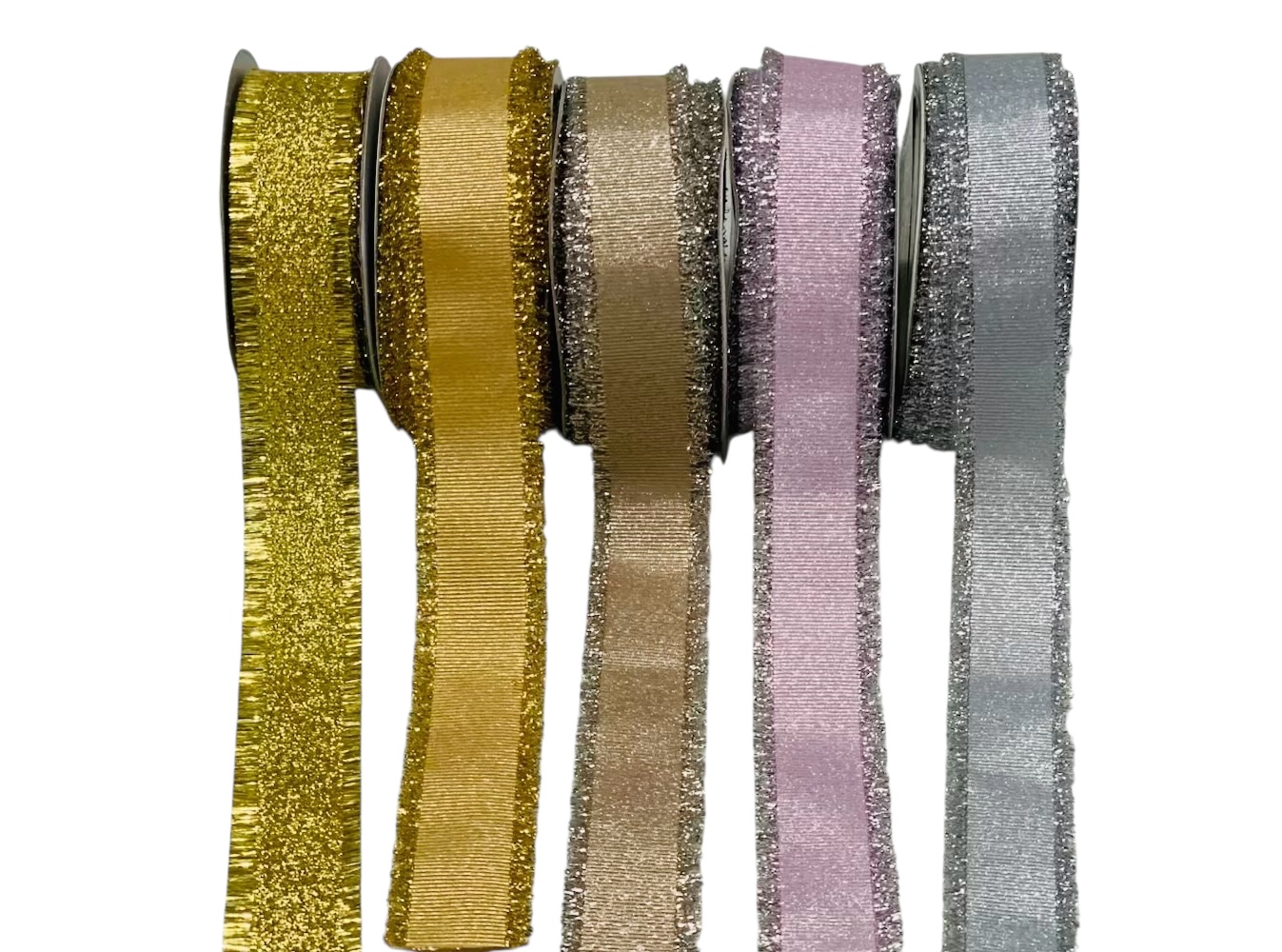 Grosgrain With Tinsel Edges