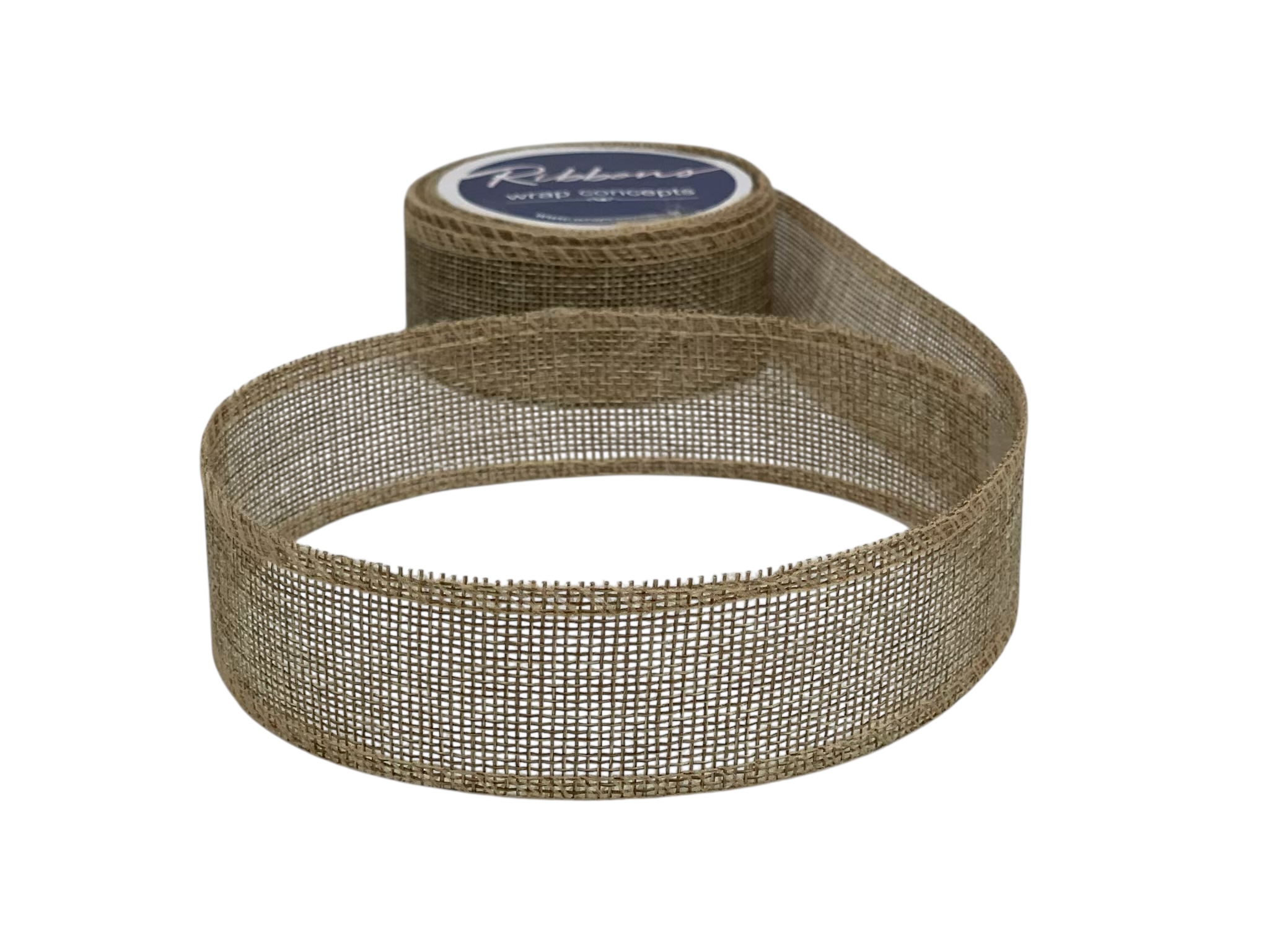 Plain Jute Ribbon - Brown