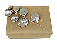 Gold/Silver Rubber Leaves Stick