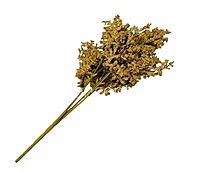 Frosted Plum Blossom Spray-White