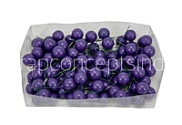 Purple Faux Balls - 30 MM
