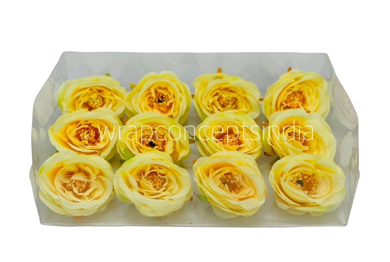 Camellia Flower - Canary