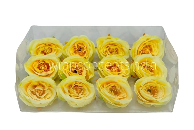 Camellia Flower - Canary