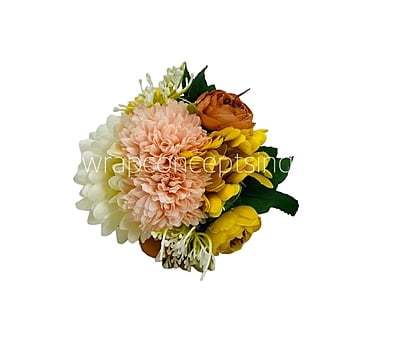 Carnation, Dahlia & Peony Bunch - Multicolour