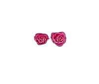 Small Foam Rose - Multicolour-Pink