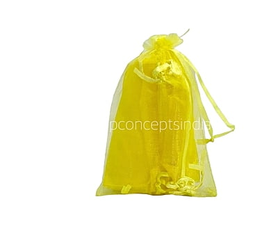 Sheer Pouch Bags - 10x14 cms