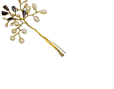 Burgundy Stone & Pearl Add-ons