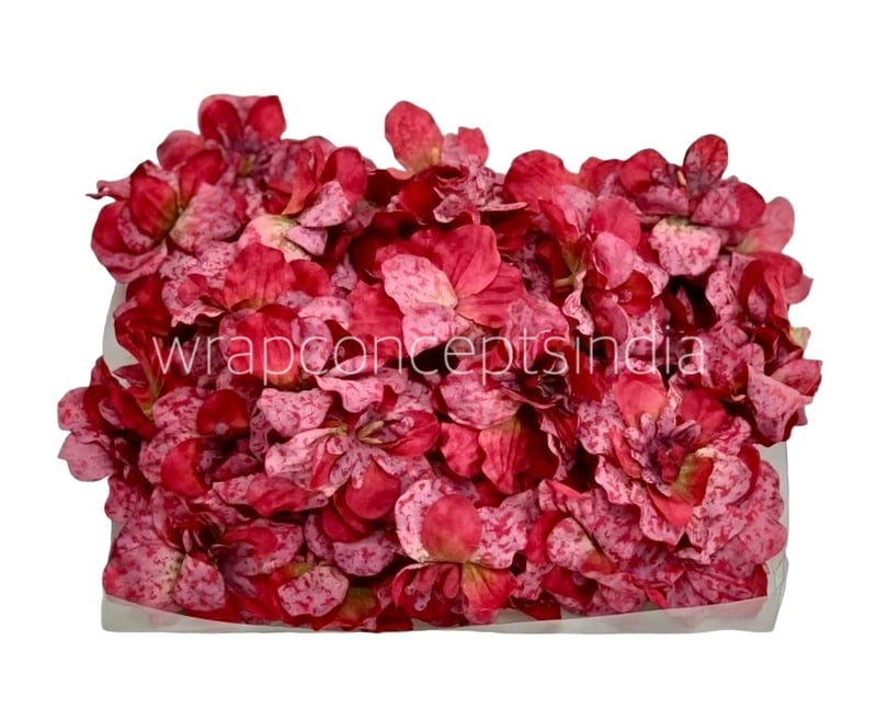 Cherry Red Textured Petunias