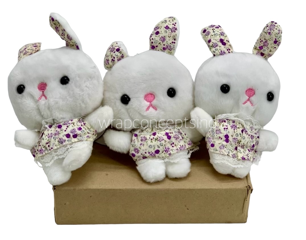 White Bunny Teddy for Hampers