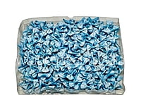 Blue Bows with Lace Pattern