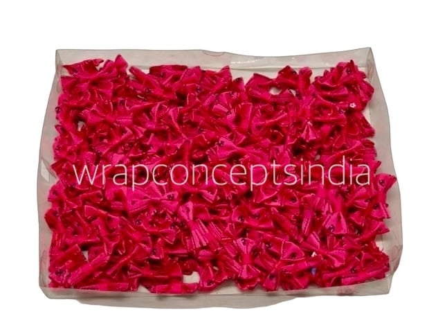 Fuchsia Pink Bows With Anchor