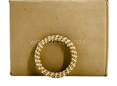 3" Pearl Ring-Pearl & Gold