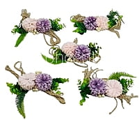 Lavender & Baby Pink Carnation Ready Bunch