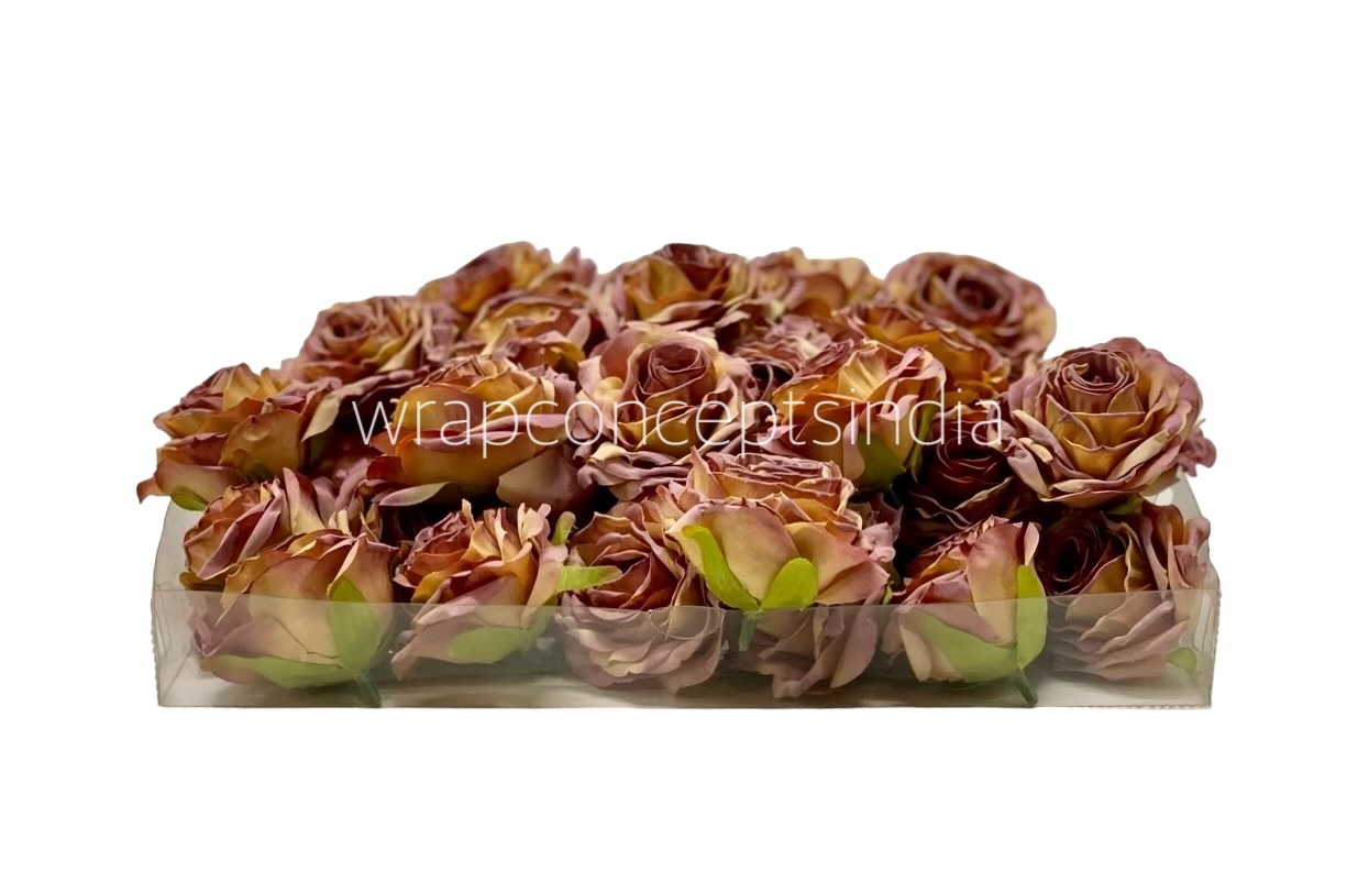 Tawny & Pecan Small Roses