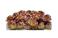 Tawny & Pecan Small Roses