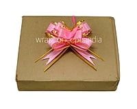 Print & Gold Pull Bows - 30mm