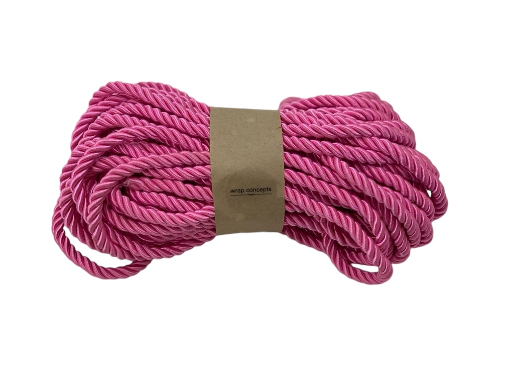 Candy Pink Twisted Chord - 10 MM