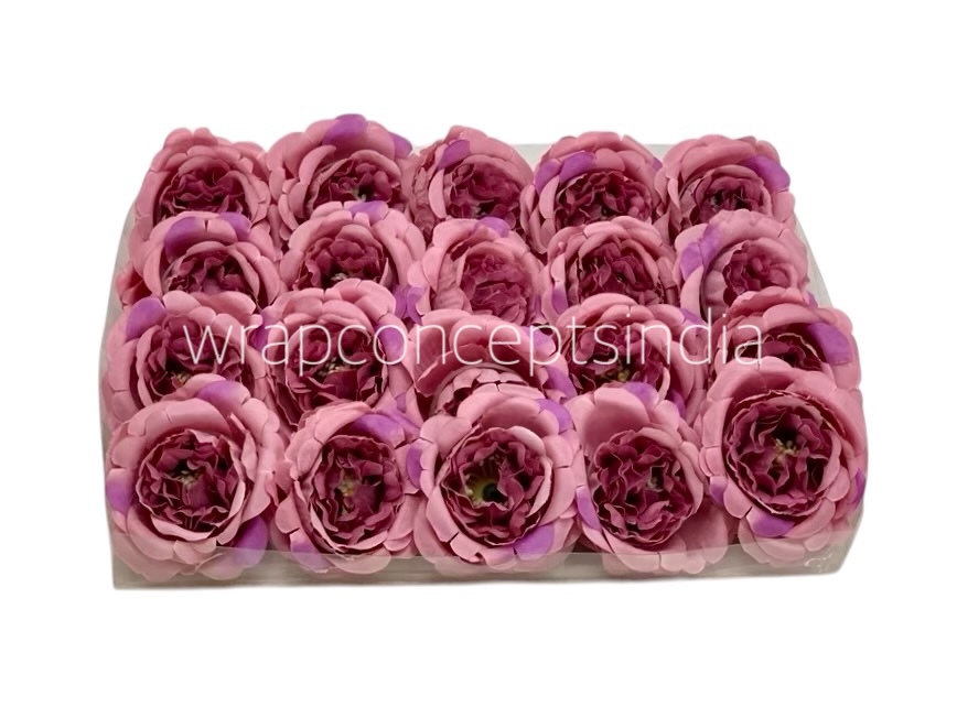 Candy Floss Small Ornate Peonies