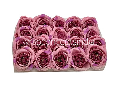 Candy Floss Small Ornate Peonies