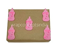 Baby Bottle - Pink/Blue