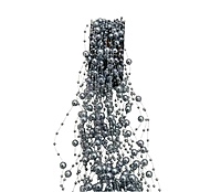 Pearl Strings- Matt Silver (Pack of 50)