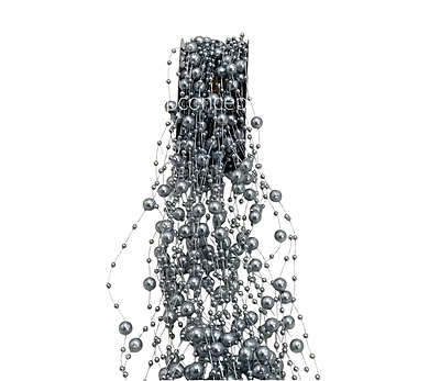 Pearl Strings- Matt Silver (Pack of 50)