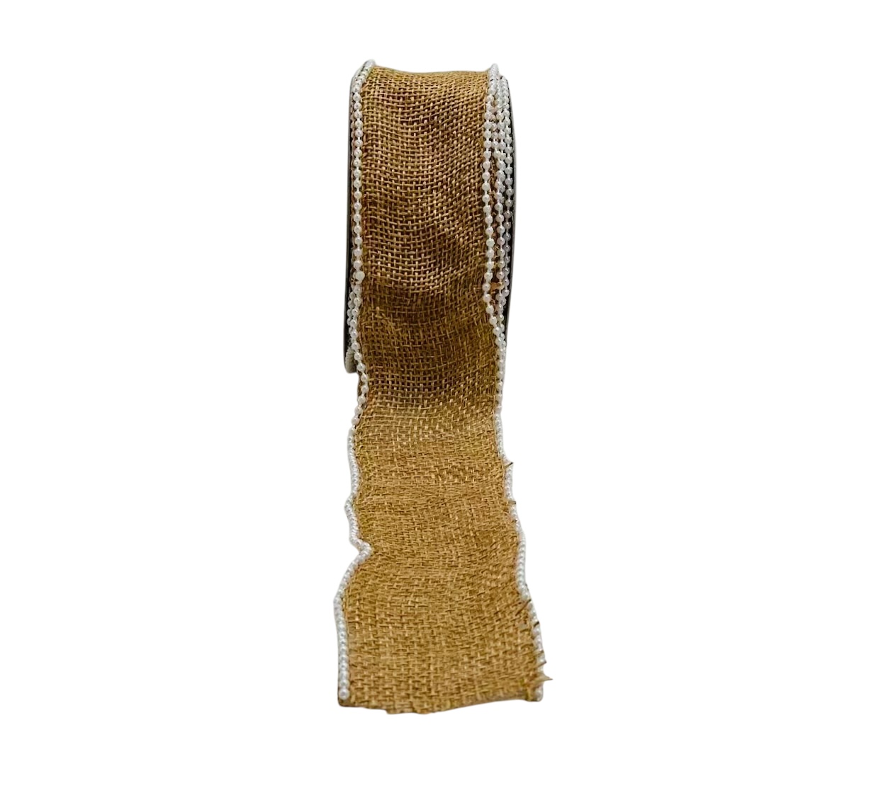 Jute Ribbon With & Without Pearls - 40 MM