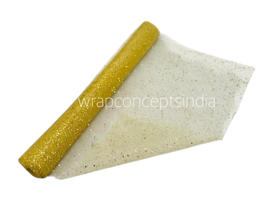 Gold Glitter Soft Net