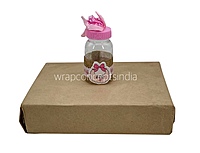 Baby Bottle with Natural Jute