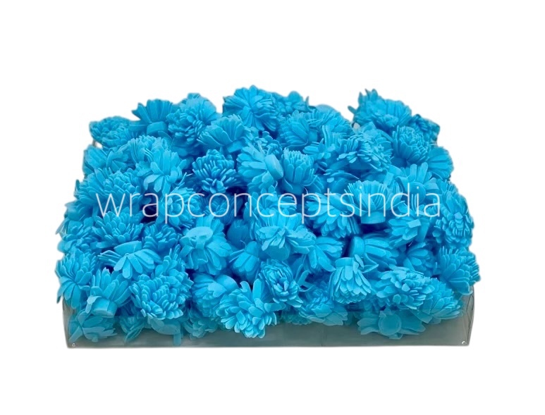 Blue Foam Carnation