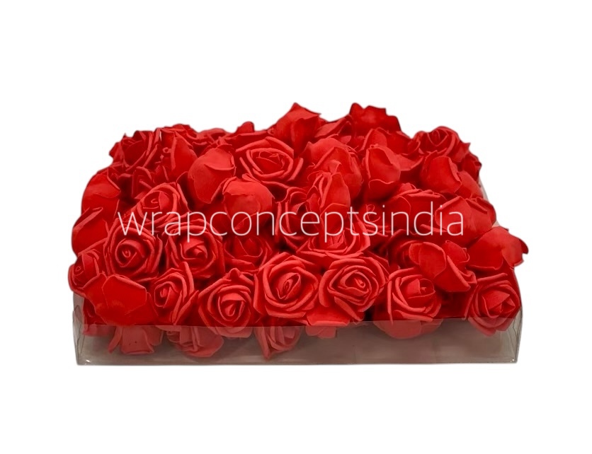 Red Medium Foam Rose