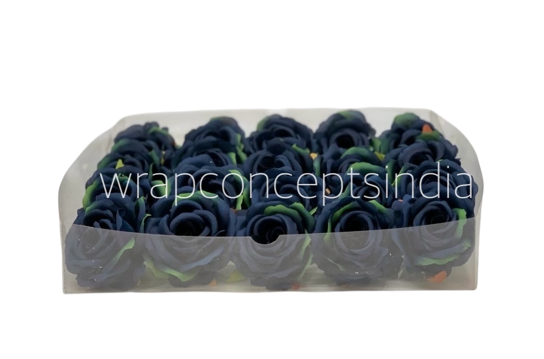 Rose Small - Navy with hints of Green