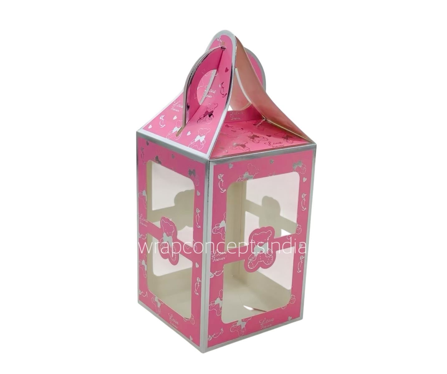 Teddy Bear Foldable Paper Gift Box